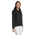 Sweat Femme à capuche en coton – vue 3
