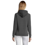 Sweat Femme à capuche en coton – vue 4