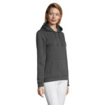 Sweat Femme à capuche en coton – vue 5