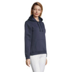 Sweat Femme à capuche en coton – vue 7