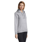 Sweat Femme à capuche en coton – vue 9
