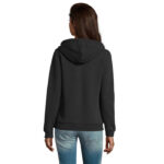 Sweat zippé à capuche femme – vue 2