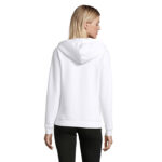 Sweat zippé à capuche femme – vue 8