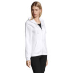 Sweat zippé à capuche femme – vue 9