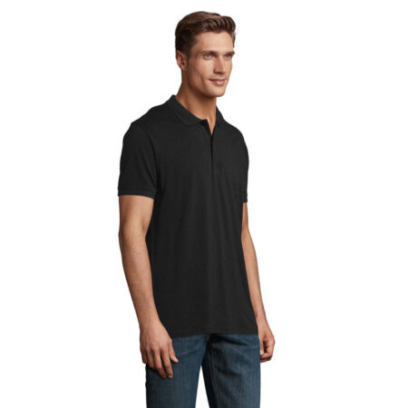 Polo homme en 100% coton biologique – vue 2