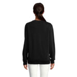 Sweat-shirt col rond unisexe personnalisable en coton biologique – vue 13