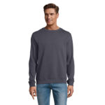 Sweat-shirt col rond unisexe personnalisable en coton biologique – vue 18