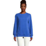 Sweat-shirt col rond unisexe personnalisable en coton biologique – vue 21