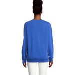 Sweat-shirt col rond unisexe personnalisable en coton biologique – vue 11
