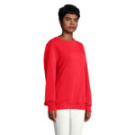 Sweat-shirt col rond unisexe personnalisable en coton biologique – vue 6