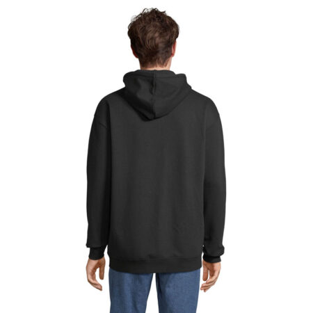 Sweat à capuche en coton et polyester recyclé – vue 2