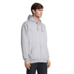 Sweat à capuche en coton et polyester recyclé – vue 9