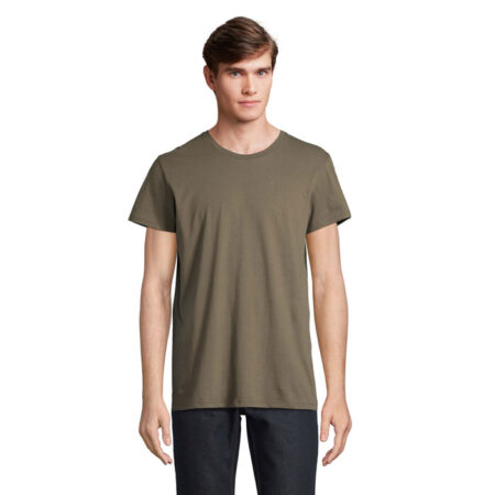 T-shirt unisexe à col rond en coton