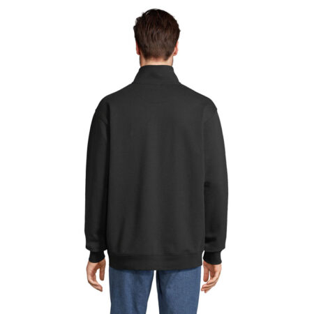 Sweat unisexe col camionneur polycoton – vue 2
