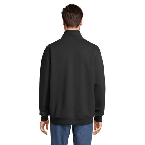 Sweat unisexe col camionneur polycoton – vue 2