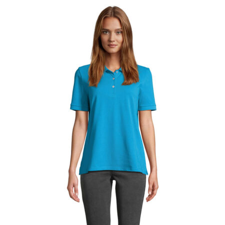 Polo femme - 100% coton peigné ringspun