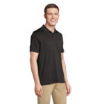 Polo sport unisexe en polyester recyclé – vue 7