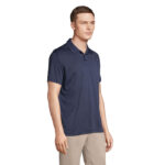 Polo sport unisexe en polyester recyclé – vue 9