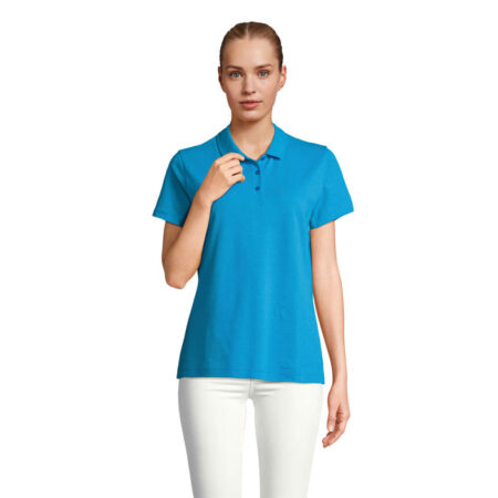 Polo femme - 100% coton peigné ringspun
