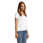 T-shirt col en V Femme en coton 150g/m² – vue 3