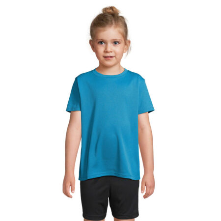 T-shirt de sport Enfant en polyester 100% recyclé