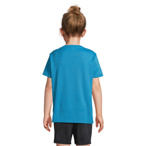 T-shirt de sport Enfant en polyester 100% recyclé – vue 2