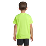 T-shirt de sport Enfant en polyester 100% recyclé – vue 4