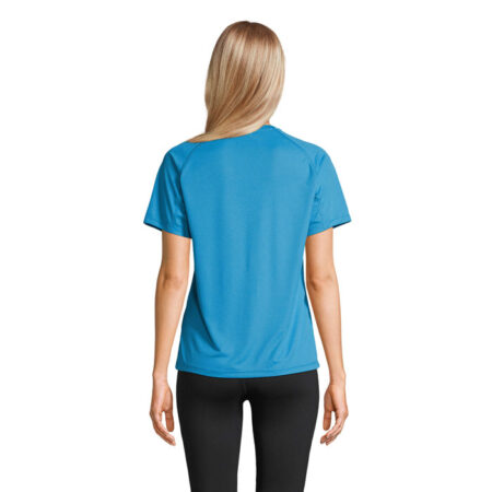 T-shirt en maille respirante femme – vue 2