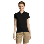 Polo Femme en 100% coton peigné 210g/m²