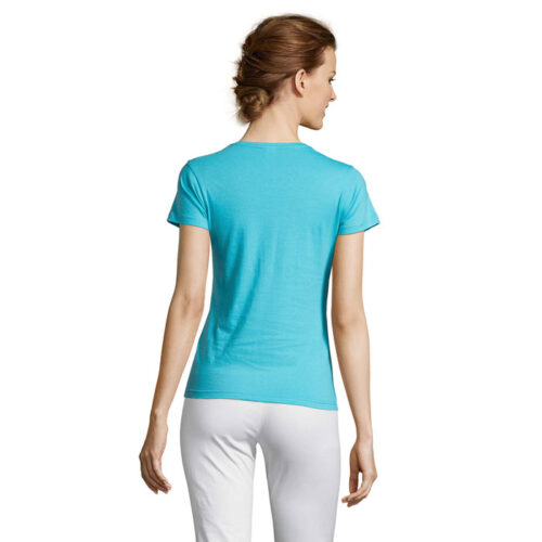 T-shirt femme en 100% jersey de coton 150g/m² – vue 2