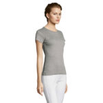 T-shirt femme en 100% jersey de coton 150g/m² – vue 9