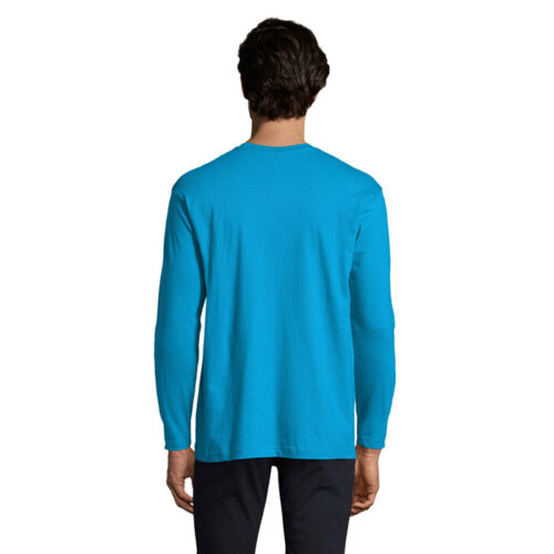 Tee-shirt homme col rond manches longues – vue 2