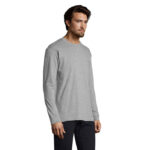 Tee-shirt homme col rond manches longues – vue 9