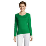 Tee-shirt femme col rond manches longues – vue 8