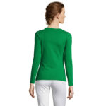 Tee-shirt femme col rond manches longues – vue 4