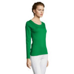 Tee-shirt femme col rond manches longues – vue 5