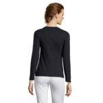 Tee-shirt femme col rond manches longues – vue 6