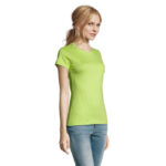 Tee-shirt femme col rond, 100% coton – vue 3