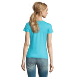 Tee-shirt femme col rond, 100% coton – vue 4