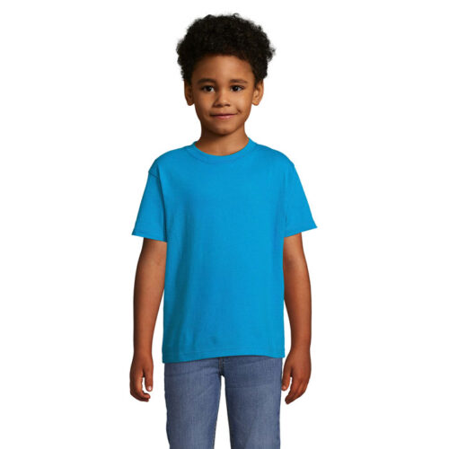 Tee-shirt enfant col rond - 100% coton