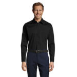 Chemise homme stretch à manches longues