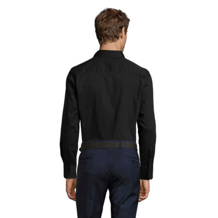 Chemise homme stretch à manches longues – vue 2