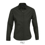 Chemise femme stretch à manches longues