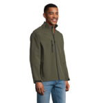 Veste homme zippée softshell - imperméable – vue 5