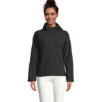 Veste softshell femme à capuche - intérieur polaire