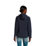Veste softshell femme à capuche - intérieur polaire – vue 4