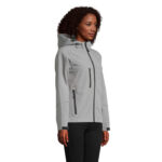 Veste softshell femme à capuche - intérieur polaire – vue 7