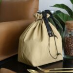 Sac déjeuner pochon en coton recyclé Fabriqué en France | Certifié Origine France Garantie – vue 7