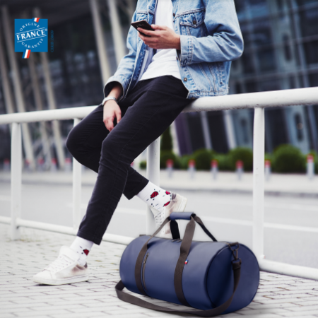 Sac de voyage Duffel Bag 31 L en PU recyclé | Fabriqué en France | Certifié Origine France Garantie – vue 2