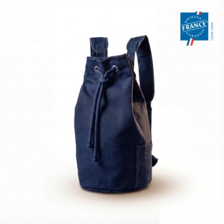 Sac matelot en coton recyclé 400 g/m² | Fabriqué en France | Certifié Origine France Garantie